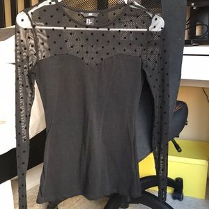 Black long sleeve shirt